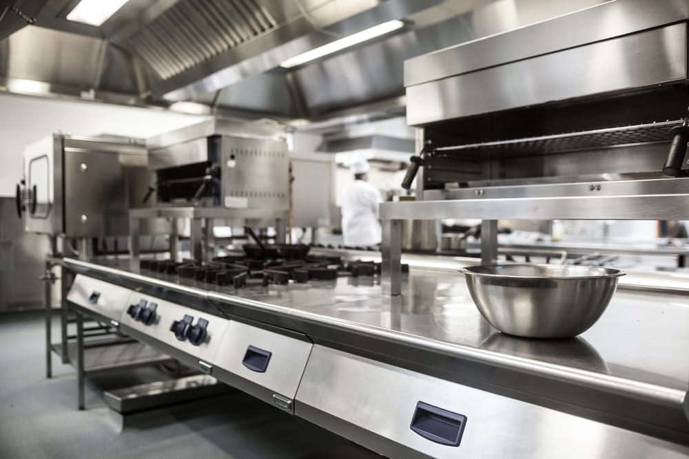 plancher cuisine commerciale