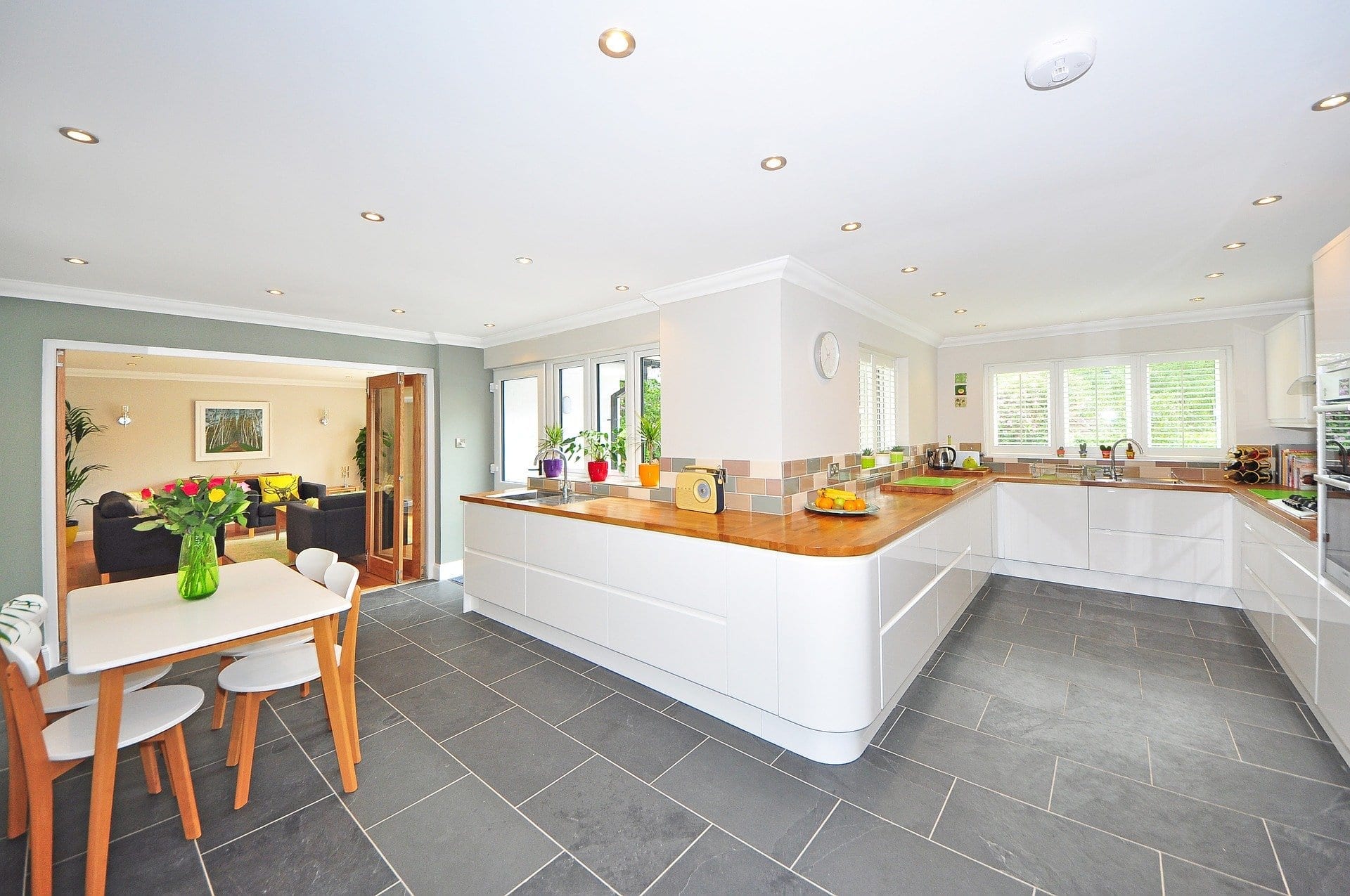 plancher ceramique cuisine