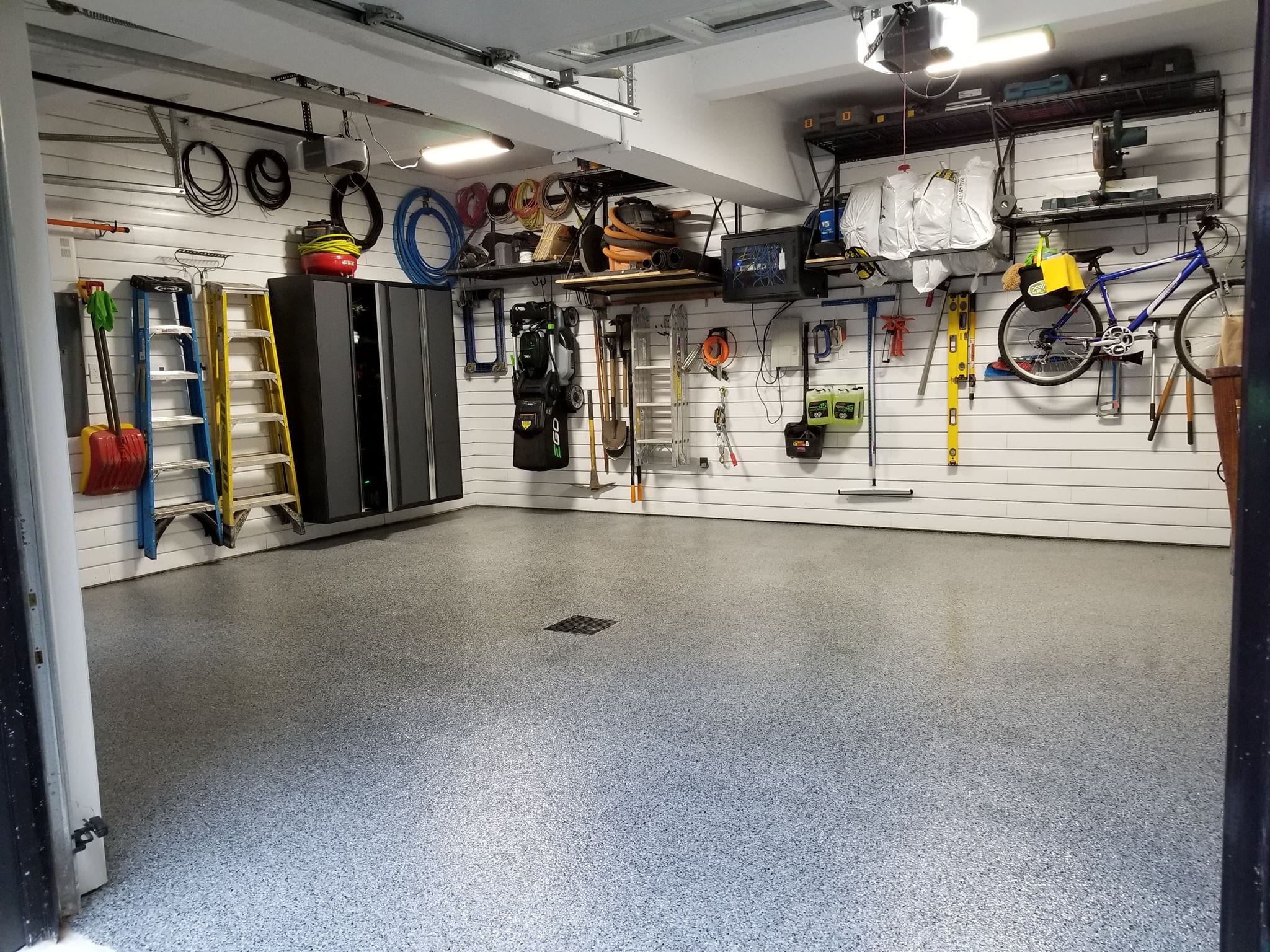 Dalle de béton pour garage