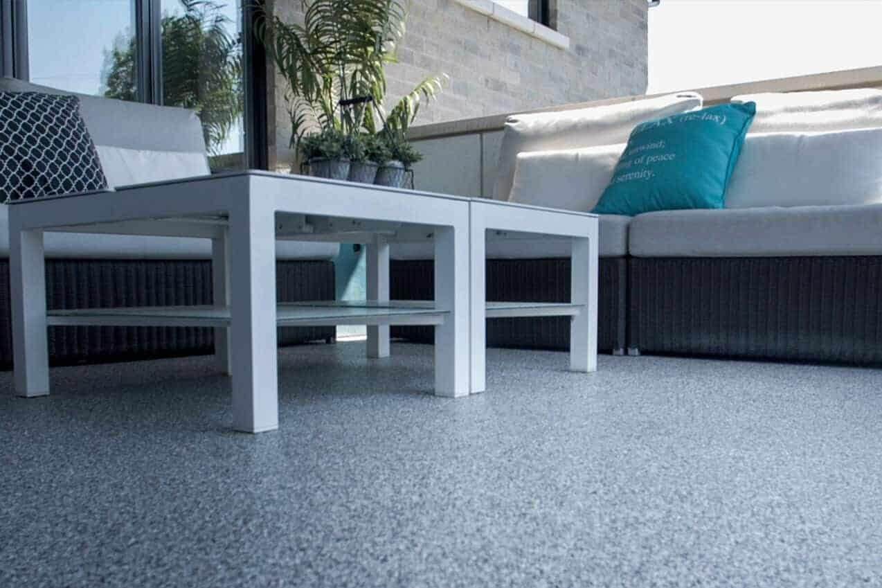 patio en beton