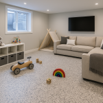 alt="Revêtement avec effet terrazzo Béton Surface"