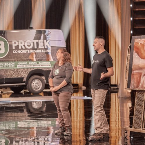 alt="B.Protek à Dragons’ Den"